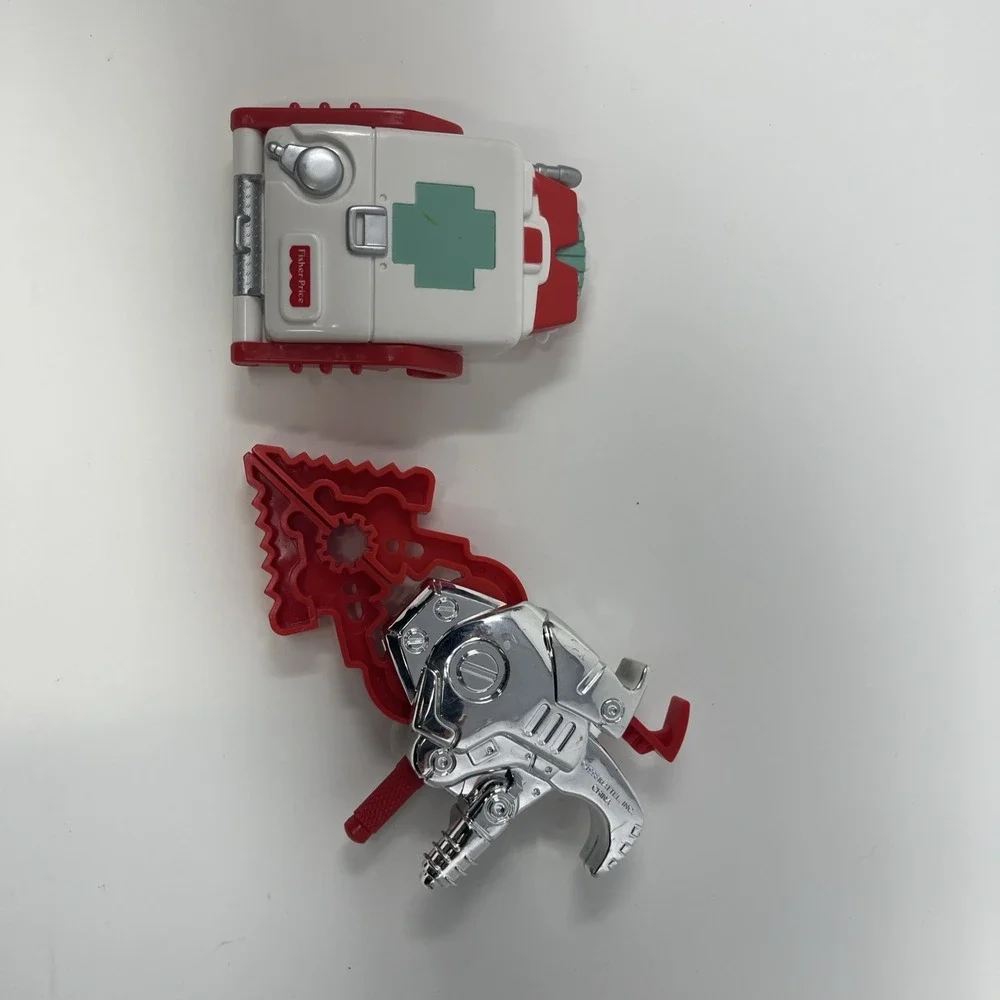 Perry Medic W/ Backpack Rescue Heroes Mattel 2000 7
